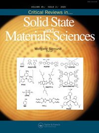 Cover image for Critical Reviews in Solid State and Materials Sciences, Volume 45, Issue 2, 2020