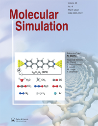 Cover image for Molecular Simulation, Volume 48, Issue 4, 2022