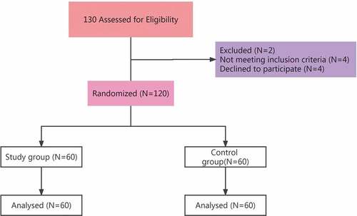 Figure 1. Flow diagram depicting the study design.