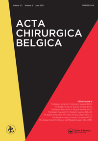 Cover image for Acta Chirurgica Belgica, Volume 121, Issue 3, 2021