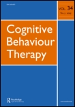 Cover image for Cognitive Behaviour Therapy, Volume 2, Issue 3, 1973