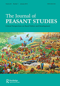 Cover image for The Journal of Peasant Studies, Volume 46, Issue 1, 2019