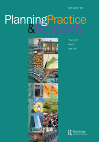 Cover image for Planning Practice & Research, Volume 32, Issue 2, 2017