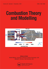 Cover image for Combustion Theory and Modelling, Volume 25, Issue 7, 2021