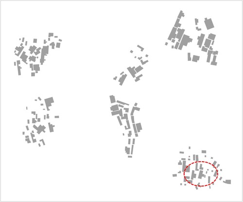 Figure 14. Original experimental buildings from the countryside.