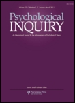 Cover image for Psychological Inquiry, Volume 27, Issue 3, 2016