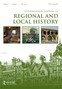 Cover image for Histories of People and Place, Volume 17, Issue 1, 2022
