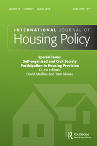 Cover image for International Journal of Housing Policy, Volume 18, Issue 1, 2018