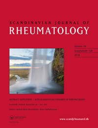 Cover image for Scandinavian Journal of Rheumatology, Volume 45, Issue sup128, 2016