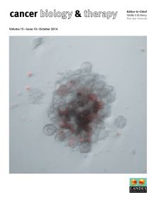 Cover image for Cancer Biology & Therapy, Volume 15, Issue 10, 2014