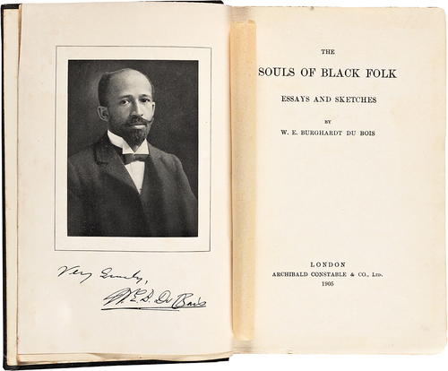 Figure 1. The Souls of Black Folk by W. E. B. Du Bois.