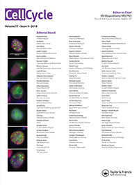 Cover image for Cell Cycle, Volume 17, Issue 9, 2018