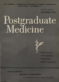 Cover image for Postgraduate Medicine, Volume 16, Issue 4, 1954