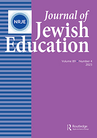 Cover image for Journal of Jewish Education, Volume 89, Issue 4, 2023
