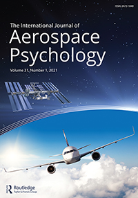 Cover image for The International Journal of Aerospace Psychology, Volume 31, Issue 1, 2021