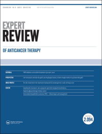 Cover image for Expert Review of Anticancer Therapy, Volume 19, Issue 10, 2019