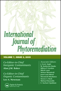 Cover image for International Journal of Phytoremediation, Volume 19, Issue 2, 2017