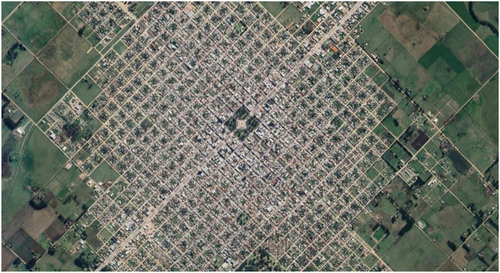 Figure 5. Aerial view of Balcarce, Argentina. Image: Google Maps.