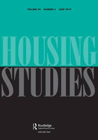 Cover image for Housing Studies, Volume 34, Issue 5, 2019
