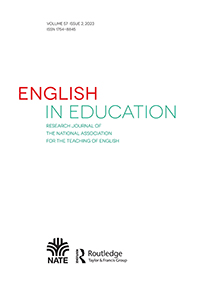 Cover image for English in Education, Volume 57, Issue 2, 2023