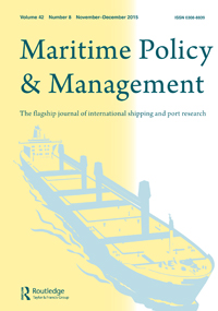 Cover image for Maritime Policy & Management, Volume 42, Issue 8, 2015