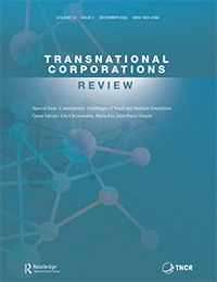 Cover image for Transnational Corporations Review, Volume 12, Issue 4, 2020