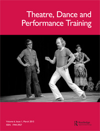 Cover image for Theatre, Dance and Performance Training, Volume 6, Issue 1, 2015