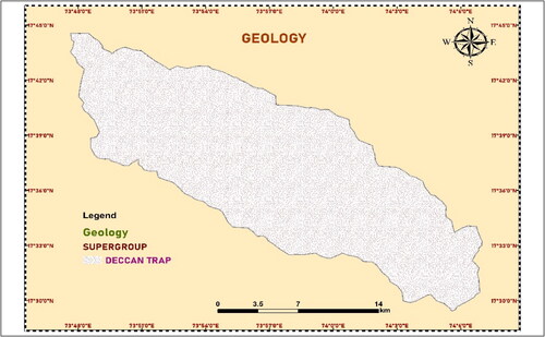 Figure 5. Geology map of study area.