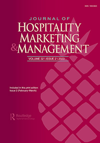 Cover image for Journal of Hospitality Marketing & Management, Volume 32, Issue 2, 2023