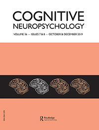 Cover image for Cognitive Neuropsychology, Volume 36, Issue 7-8, 2019