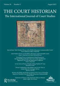 Cover image for The Court Historian, Volume 28, Issue 2, 2023