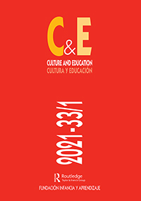 Cover image for Culture and Education, Volume 33, Issue 1, 2021