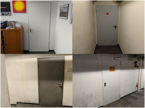 Figure 6. Some examples of doors used for evaluating the optical pose estimation.