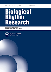 Cover image for Biological Rhythm Research, Volume 51, Issue 5, 2020