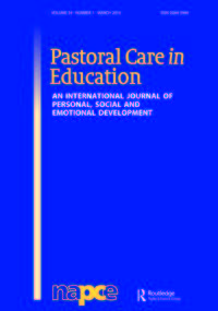 Cover image for Pastoral Care in Education, Volume 34, Issue 1, 2016