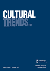 Cover image for Cultural Trends, Volume 26, Issue 4, 2017