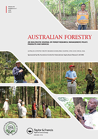 Cover image for Australian Forestry, Volume 82, Issue sup1, 2019
