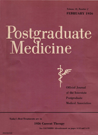 Cover image for Postgraduate Medicine, Volume 19, Issue 2, 1956