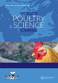 Cover image for World's Poultry Science Journal, Volume 76, Issue 2, 2020