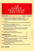 Cover image for The Journal of Economic Education, Volume 11, Issue 2, 1980