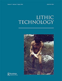 Cover image for Lithic Technology, Volume 41, Issue 3, 2016