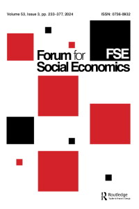 Cover image for Forum for Social Economics, Volume 53, Issue 3, 2024