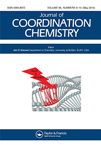 Cover image for Journal of Coordination Chemistry, Volume 68, Issue 9, 2015