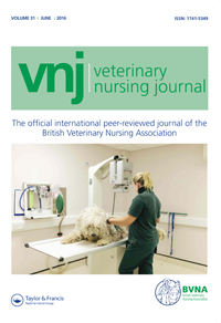 Cover image for Veterinary Nursing Journal, Volume 31, Issue 6, 2016