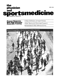 Cover image for The Physician and Sportsmedicine, Volume 11, Issue 4, 1983