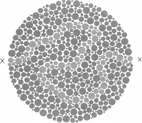 Figure 4 This figure was taken from the Ishihara test.