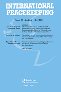 Cover image for International Peacekeeping, Volume 30, Issue 2, 2023