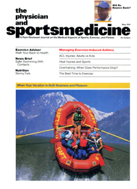 Cover image for The Physician and Sportsmedicine, Volume 19, Issue 5, 1991