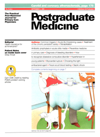 Cover image for Postgraduate Medicine, Volume 90, Issue 3, 1991
