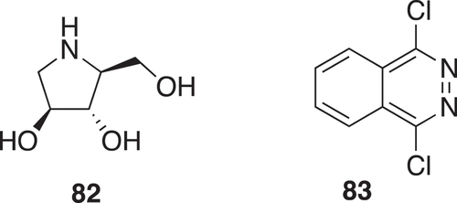 Figure 13. Fragments from a 1-deoxynojirimycin-based library and a Ro3 library